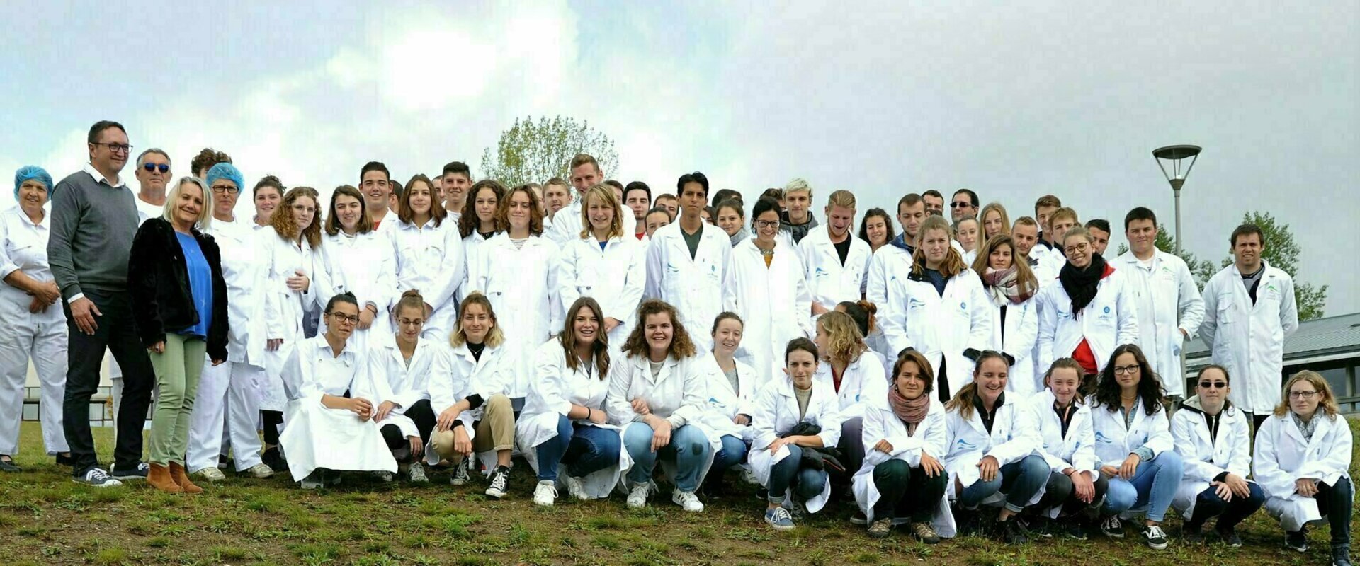 Membres du bureau de l'Amicale des anciens élèves de l'Ecole Nationale des industries du lait et des viandes d'Aurillac   